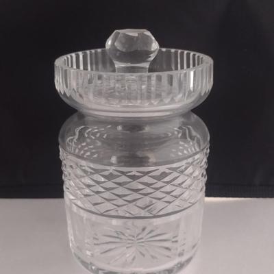 Waterford Crystal Jam Jar with Lid