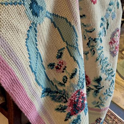 Unique Stark Knitted Wool Rug