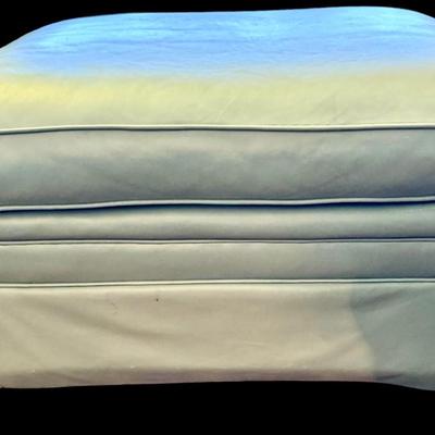 Brunswick & Fils Leather Ottoman