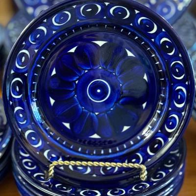 Arabia of Finland Valencia Service for 12 Cobalt Blue