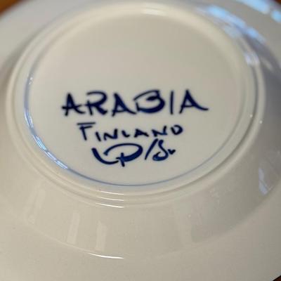 Arabia of Finland Valencia Service for 12 Cobalt Blue