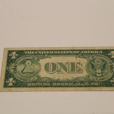 1935 A 1 Dollar Blue Seal Silver Certificate