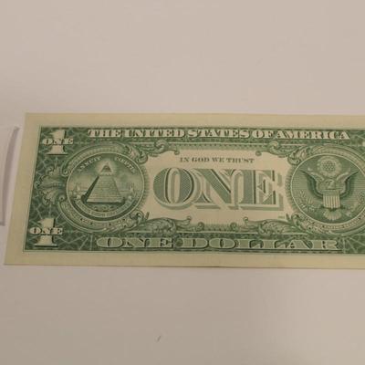 1957 1 DOLLAR SILVER CERTIFICATE