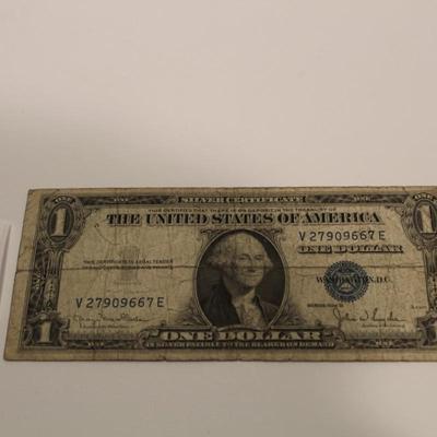 1935 D 1 DOLLAR SILVER CERTIFICATE