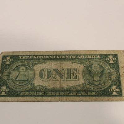 1935 D 1 DOLLAR SILVER CERTIFICATE