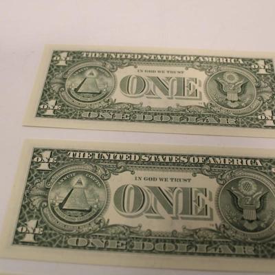 5 Consecutive 2003 1 Dollar Bills STAR NOTES