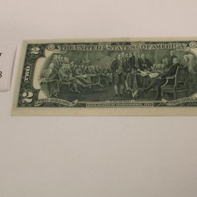 1976 2 Dollar Bill