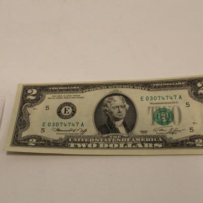 1976 2 Dollar Bill