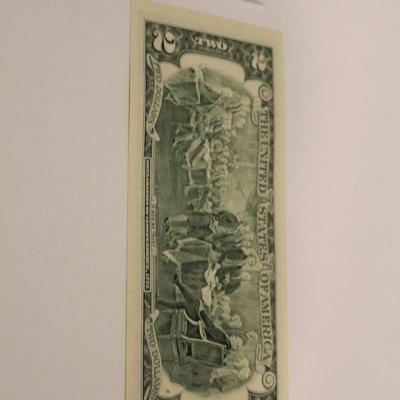 1995 2 Dollar Bill