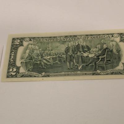 1995 2 Dollar Bill