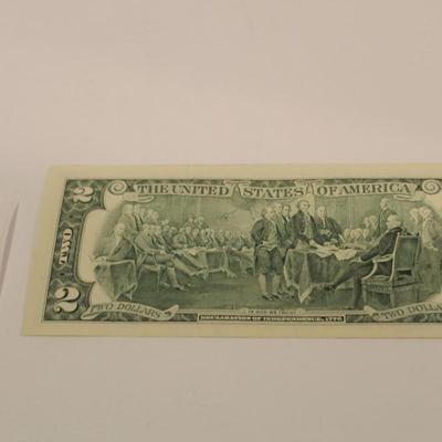 1995 2 Dollar Bill