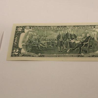 1995 2 Dollar Bill