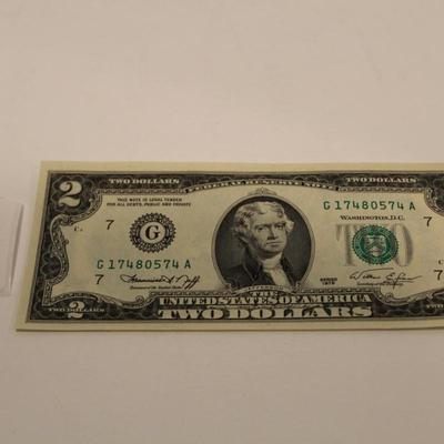 1976 2 Dollar Bill