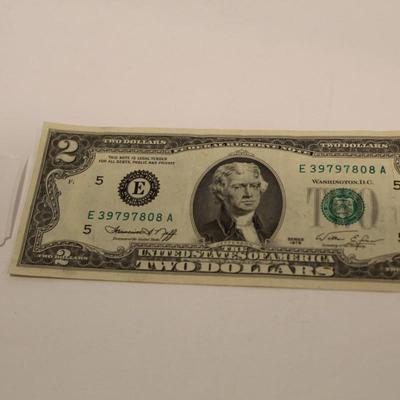 1976 2 Dollar Bill