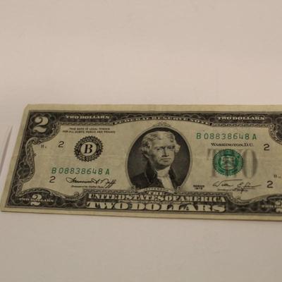 1976 2 Dollar Bill
