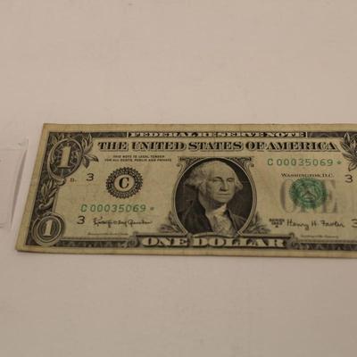 1963 1 Dollar Star Note