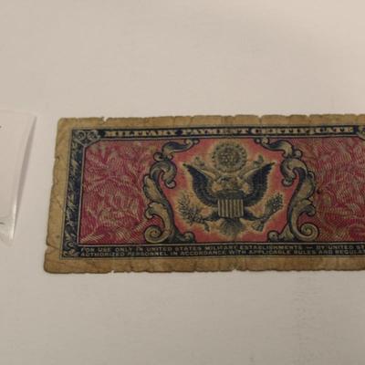 Military Payment Certificate 5 Cents