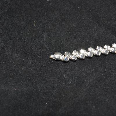 925 Sterling San Marco Bracelet 7.25â€, 9.7g
