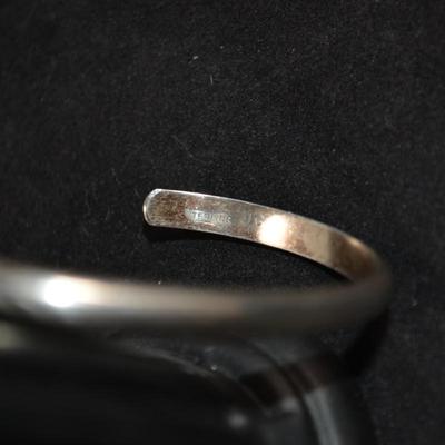 Simple 925 Sterling Cuff Bracelet 12.9g