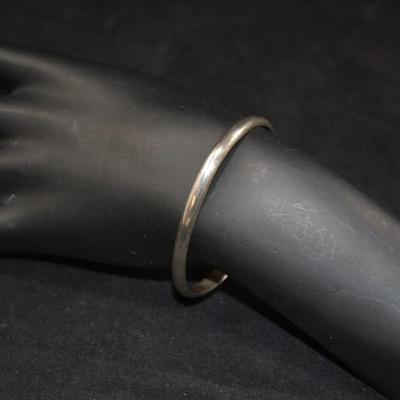 Simple 925 Sterling Cuff Bracelet 12.9g