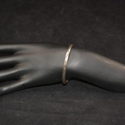 Simple 925 Sterling Cuff Bracelet 12.9g