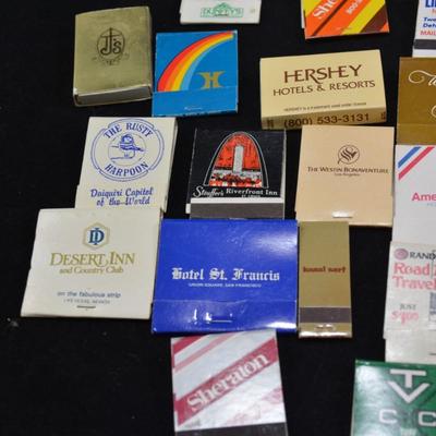 Lot of Vintage Matches from All Over