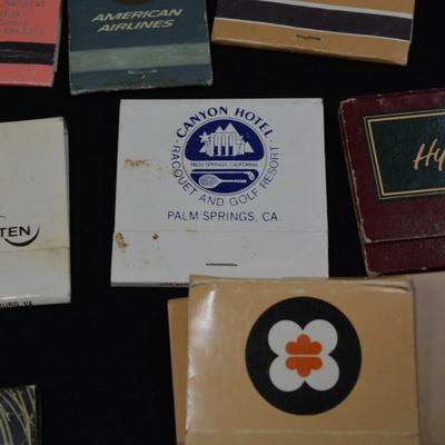Lot of Vintage Matches from All Over