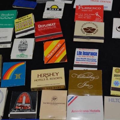 Lot of Vintage Matches from All Over