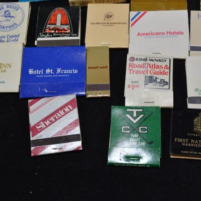 Lot of Vintage Matches from All Over