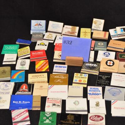 Lot of Vintage Matches from All Over