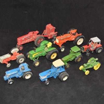 Lot of Vintage ERTL Die-Cast Tractors