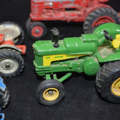 Lot of Vintage ERTL Die-Cast Tractors