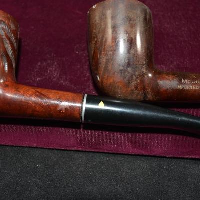 Set of 4 Vintage Tobacco Pipes