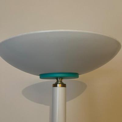 Two Torchiere Standing Floor Lamps (O-RG)