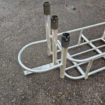 Aluminum Vehicle Mount Fishing Rod & Cooler Holder (G-JS)