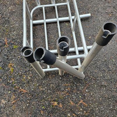 Aluminum Vehicle Mount Fishing Rod & Cooler Holder (G-JS)
