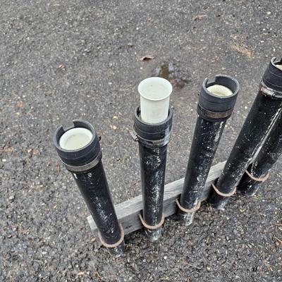 Aluminum Vehicle Mount Fishing Rod & Cooler Holder (G-JS)