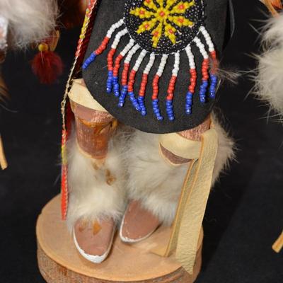 Vintage Bakabi Fancy Dancer Kachina Doll AS IS 15â€