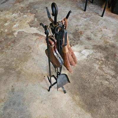 Wrought Iron Fireplace Set & More (G-JS)