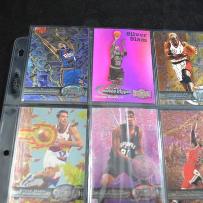 â€™97-â€™98 NBA Hall Of Famers Basketball Cards, 11 Total