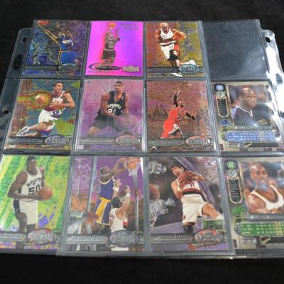 â€™97-â€™98 NBA Hall Of Famers Basketball Cards, 11 Total