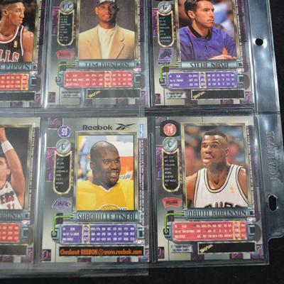 â€™97-â€™98 NBA Hall Of Famers Basketball Cards, 11 Total