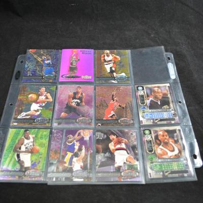 â€™97-â€™98 NBA Hall Of Famers Basketball Cards, 11 Total