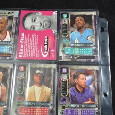 â€™97-â€™98 NBA Hall Of Famers Basketball Cards, 11 Total