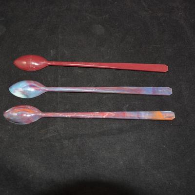 Vintage Timberville VA Dept. Store Soda Spoons
