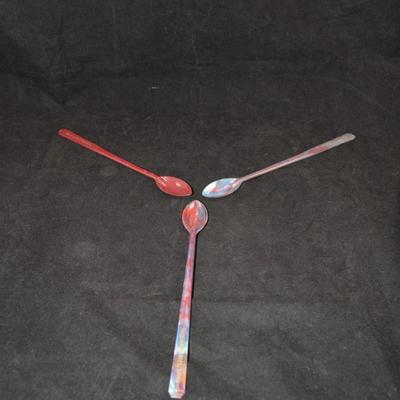Vintage Timberville VA Dept. Store Soda Spoons