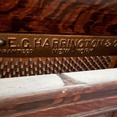 Oak piano Harrington Brand