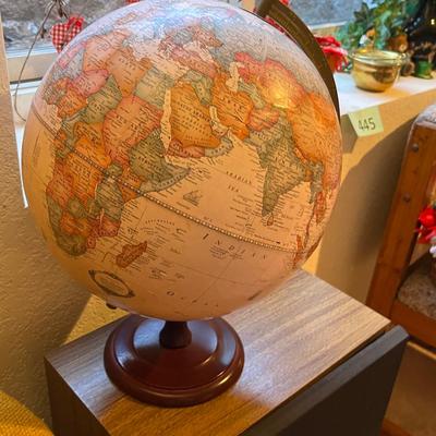 Globe & Holiday decor