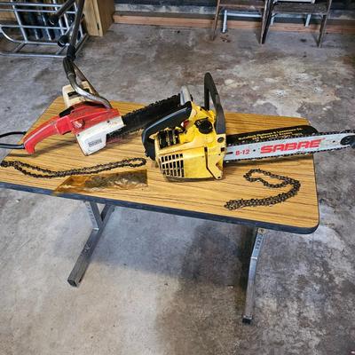 Pair of Chainsaws (G-JS)