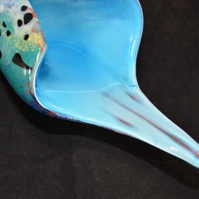 Vintage MURANO Art Glass Shell w/ Crack AS IS